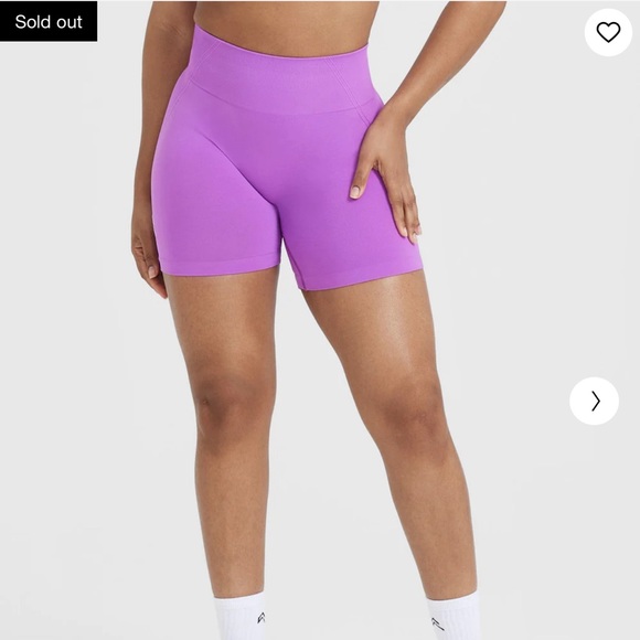 Oner Active Effortless Seamless Shorts Grape - Picture 2 of 7